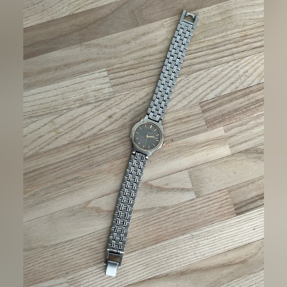 Seiko Silver and Gold Classic Dress Watch